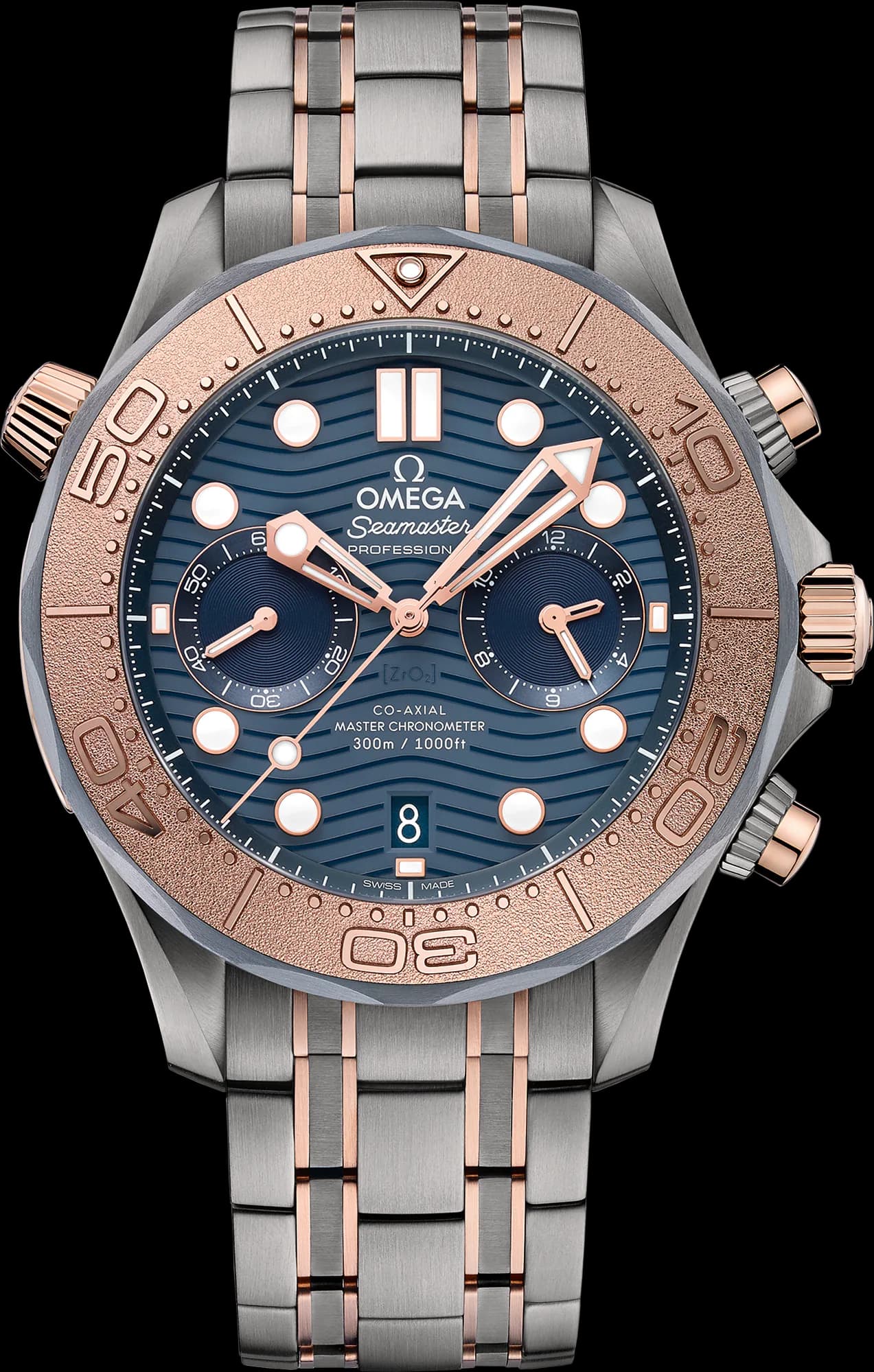 Seamaster Diver 300M Co Axial Master Chronometer Chronograph 44mm