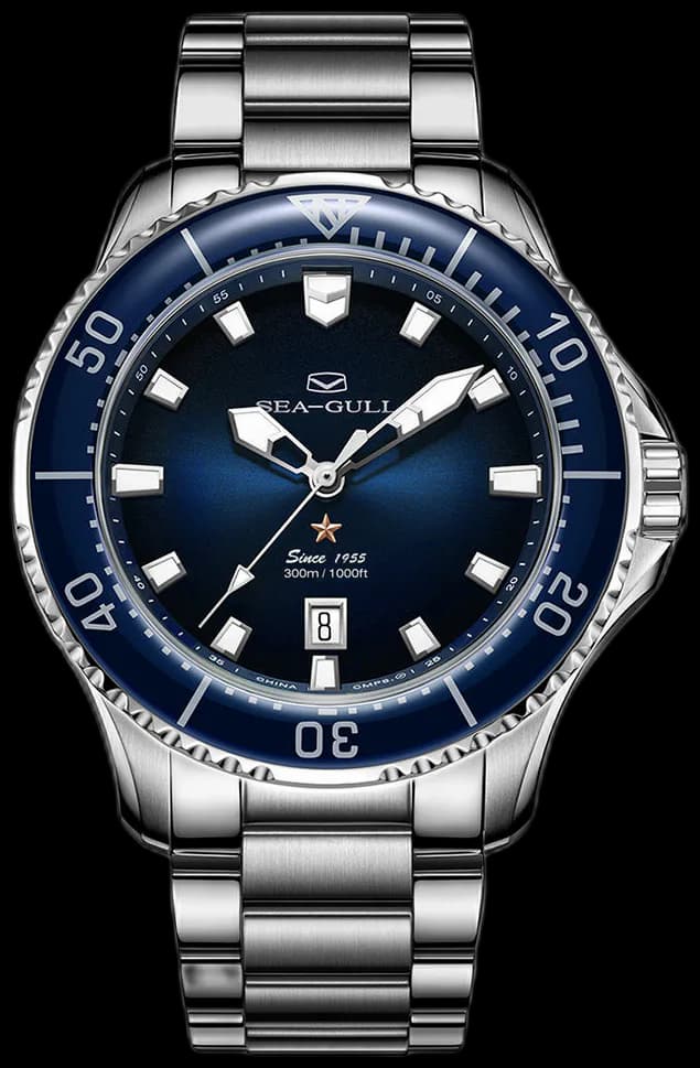 Ocean Series Pro 300m Waterproof Diving Watch 44mm