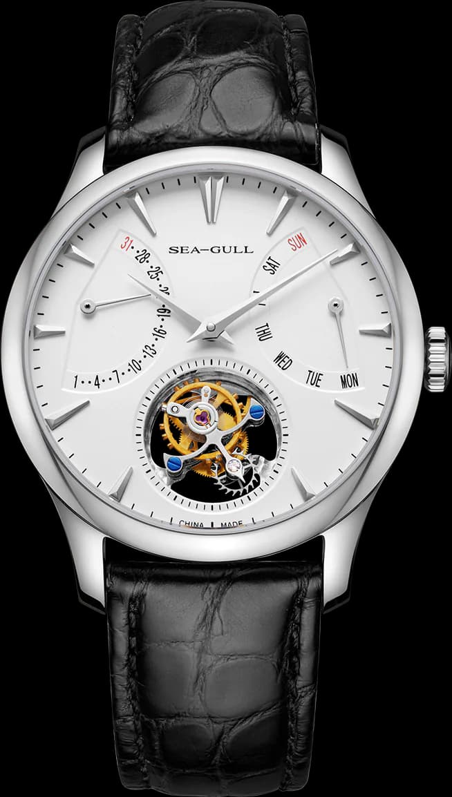 Artisan Heritage Series Multifunctional Day-date Calendar Eccentric Tourbillon 41mm