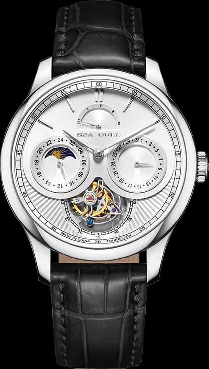 Artisan Heritage Series Multifunction Celestial Calendar Power Reserve Indicator Eccentric Tourbillon 41mm