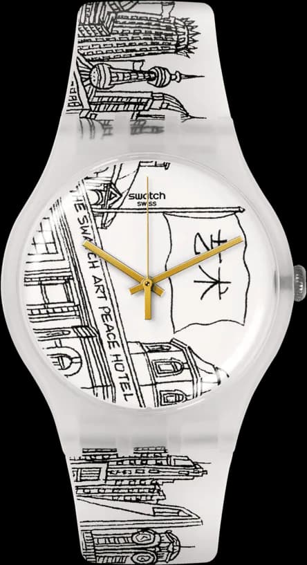 Black White the Swatch Art Peace Hotel