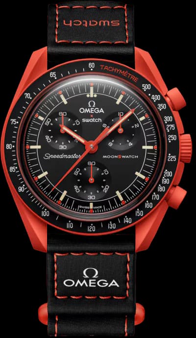 MoonSwatch Mission on Earth (Lava)