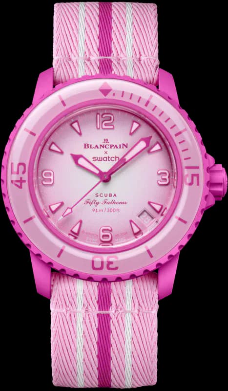 Bioceramic Scuba Fifty Fathoms Pink Ocean