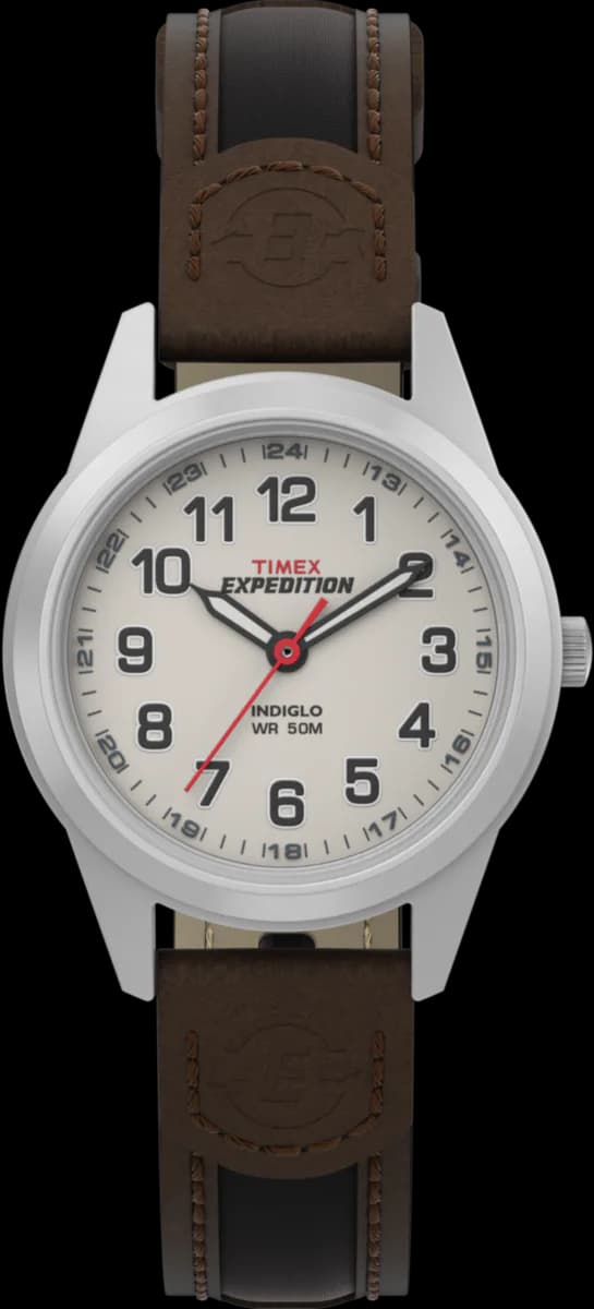Expedition Field Mini 26mm Leather Strap Watch