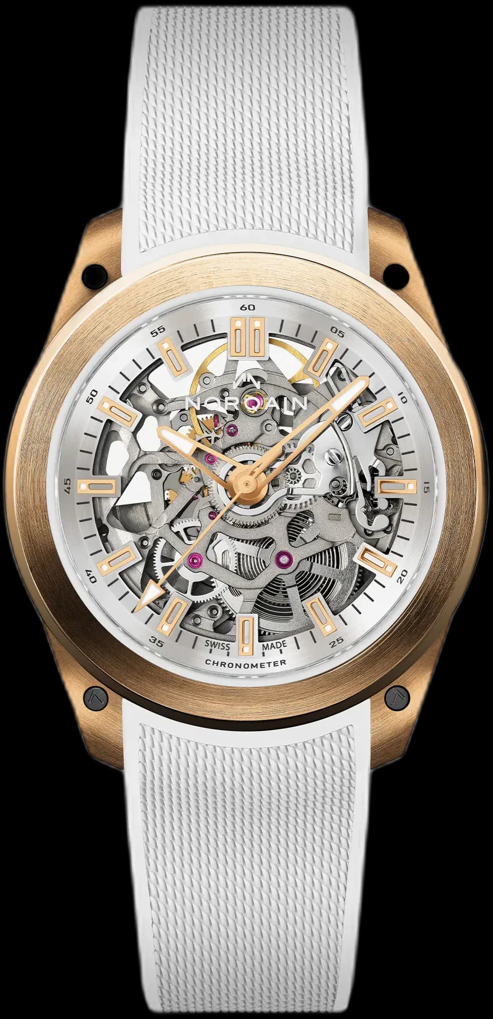 Wild ONE Skeleton 39mm Red Gold