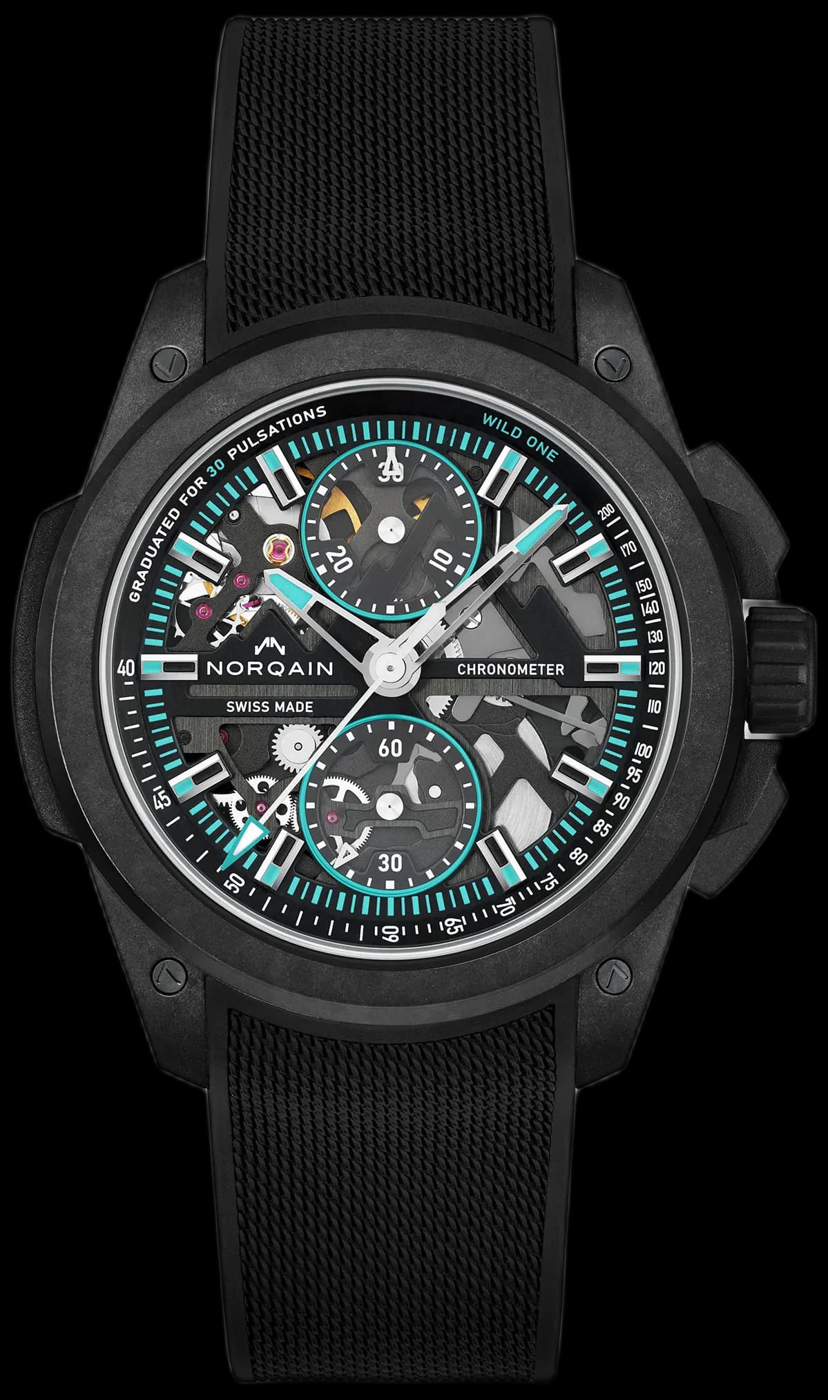 Wild ONE Skeleton Chrono 42mm Black