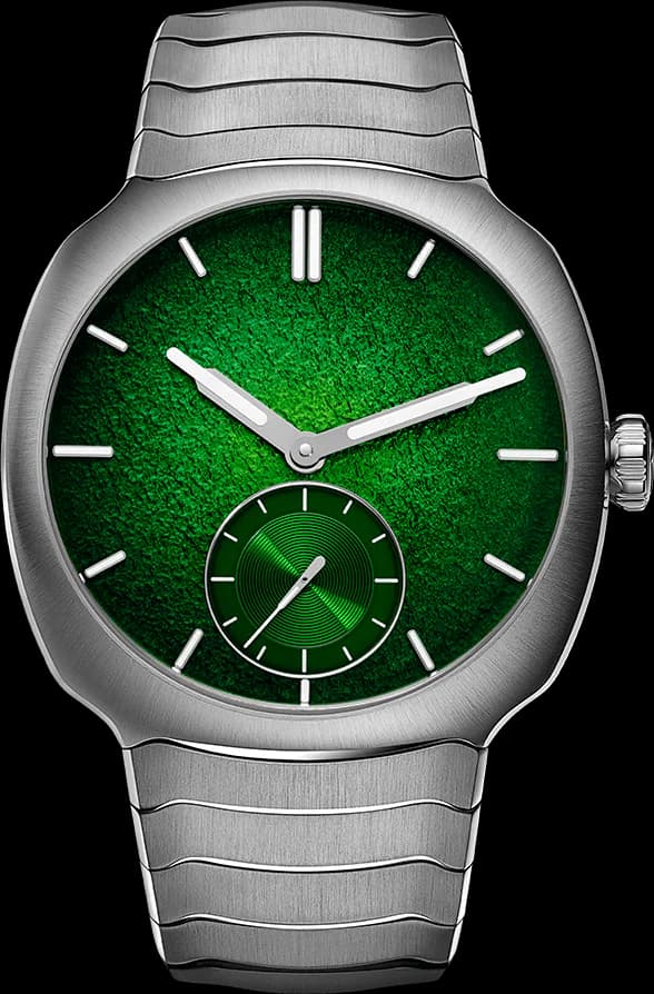 Streamliner Small Seconds Lime Green Enamel