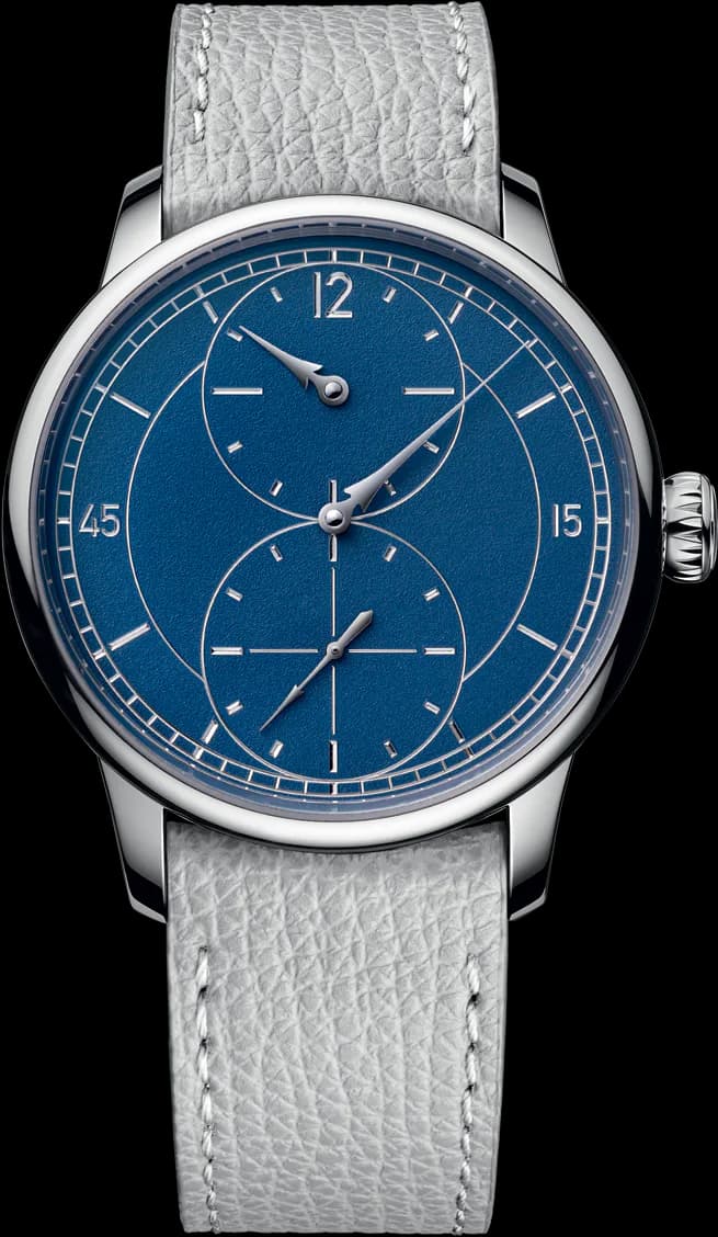 Régulateur Gravé Bleu