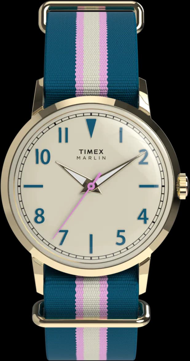 Marlin 34mm Fabric Strap Watch