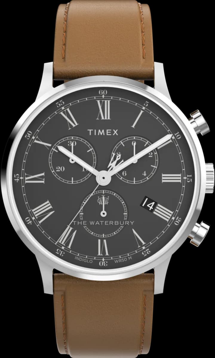 Waterbury Classic 40mm Leather Strap Watch - TW2Y29300