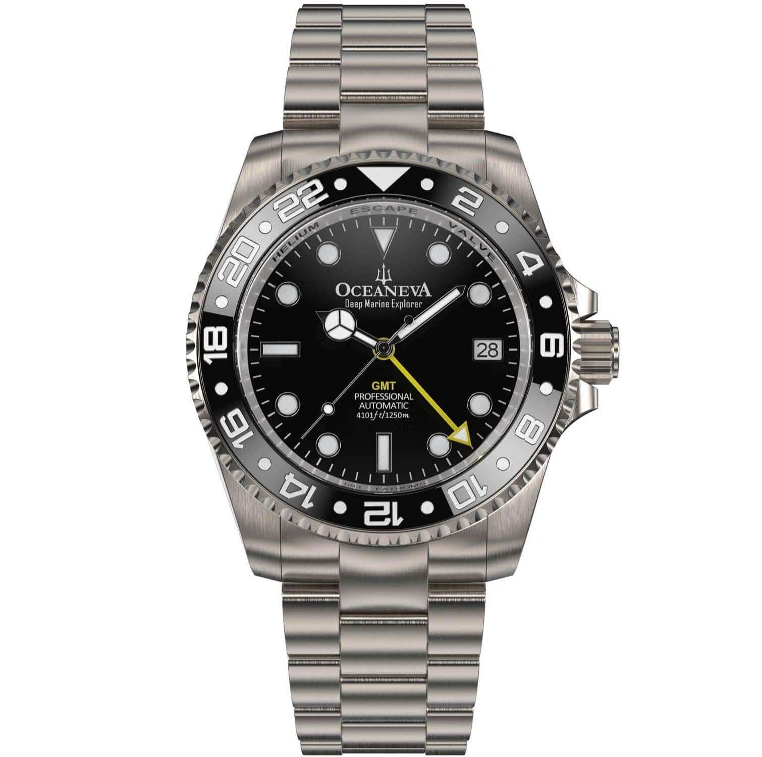 Oceaneva GMT Titanium Automatic Deep Marine Explorer 1250M