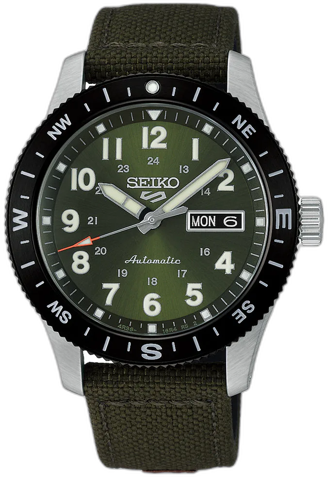 Islander Seiko 5 Sports Field Series with Green Dial