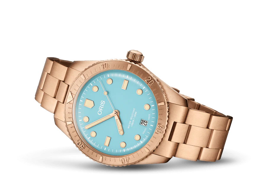 Oris Divers Sixty‑Five Cotton Candy
