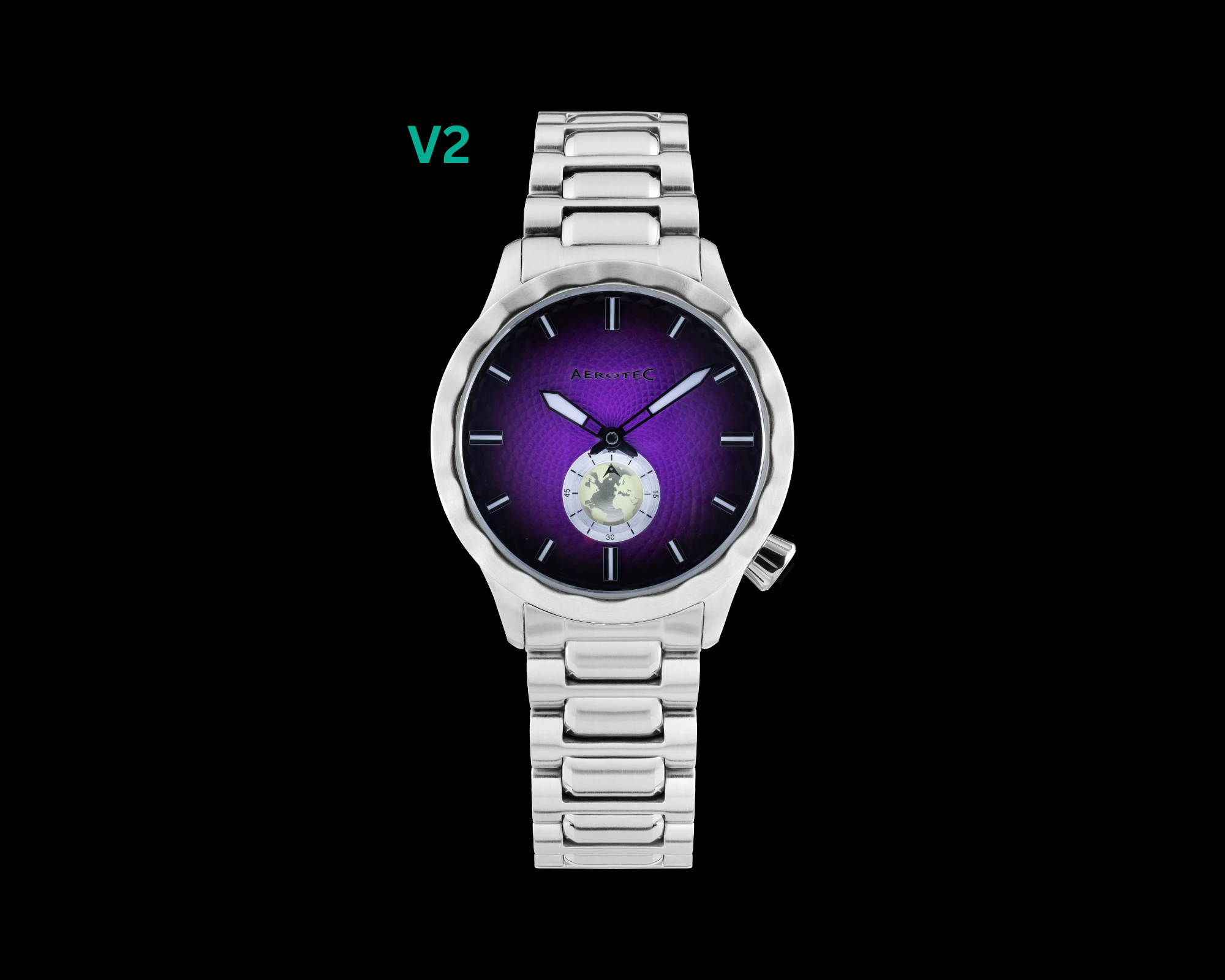 Aerotec Watches Spectra V2 (Guilloche)