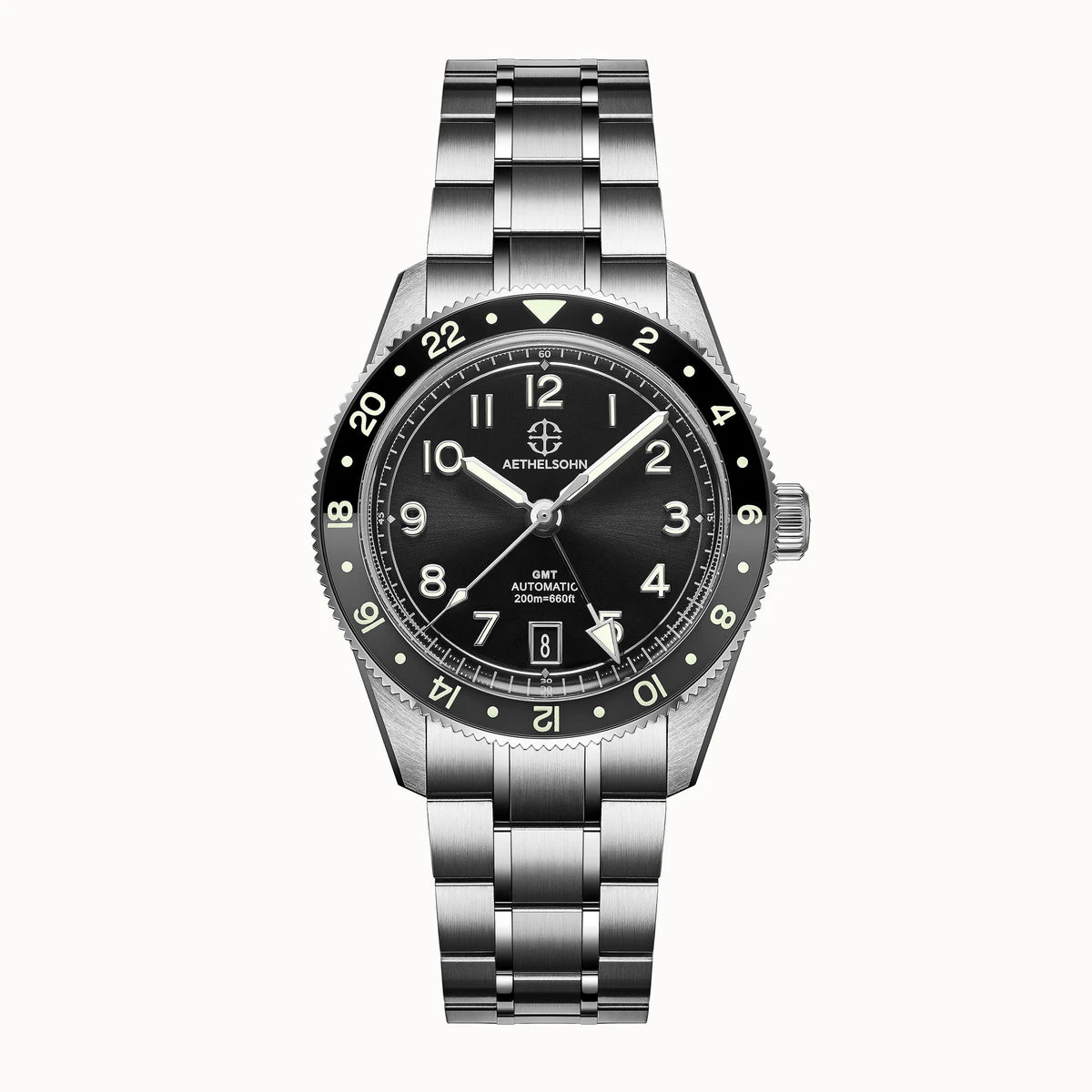 AETHELSOHN Horizon Shadow GMT Automatic Watch