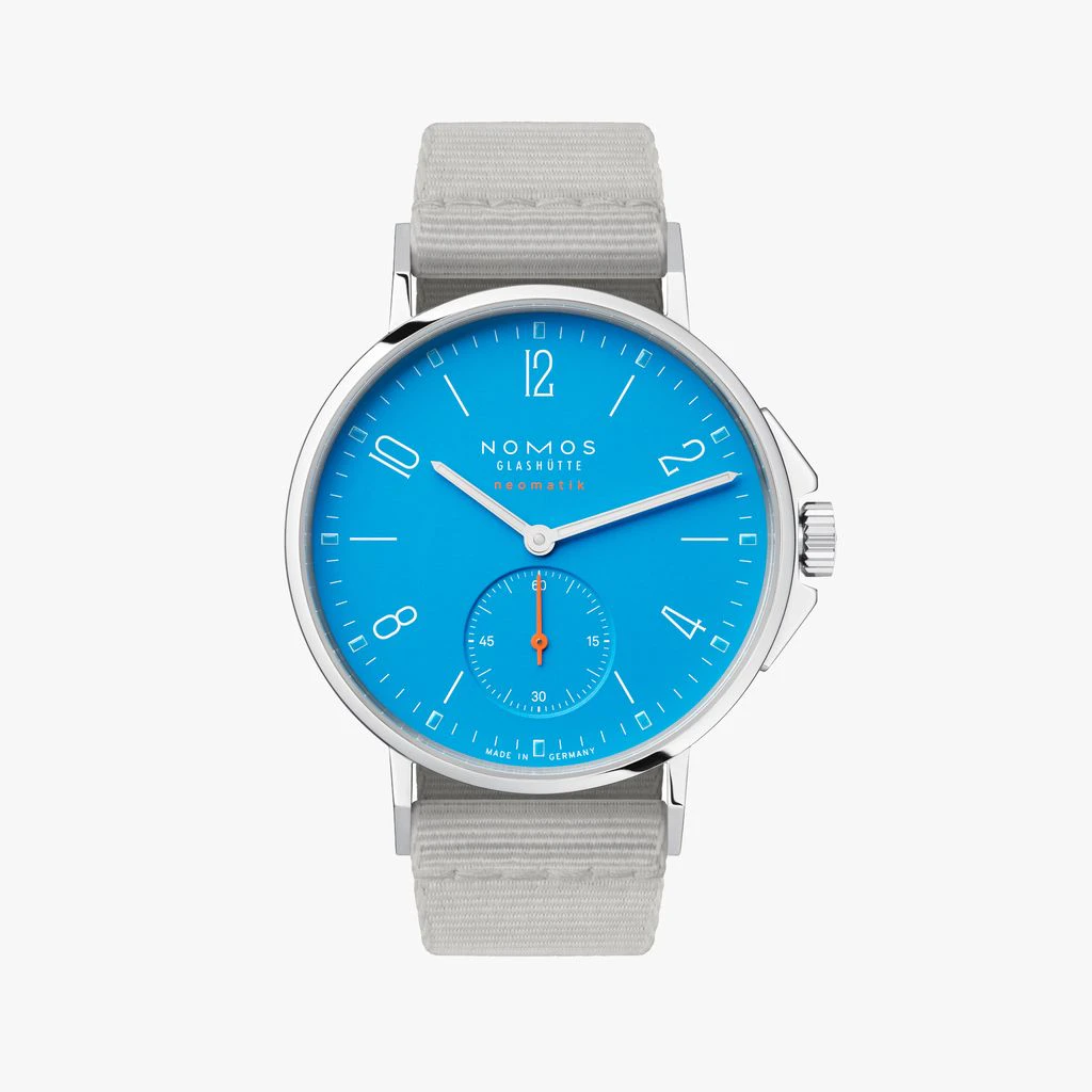 NOMOS Glashütte Ahoi neomatik siren blue