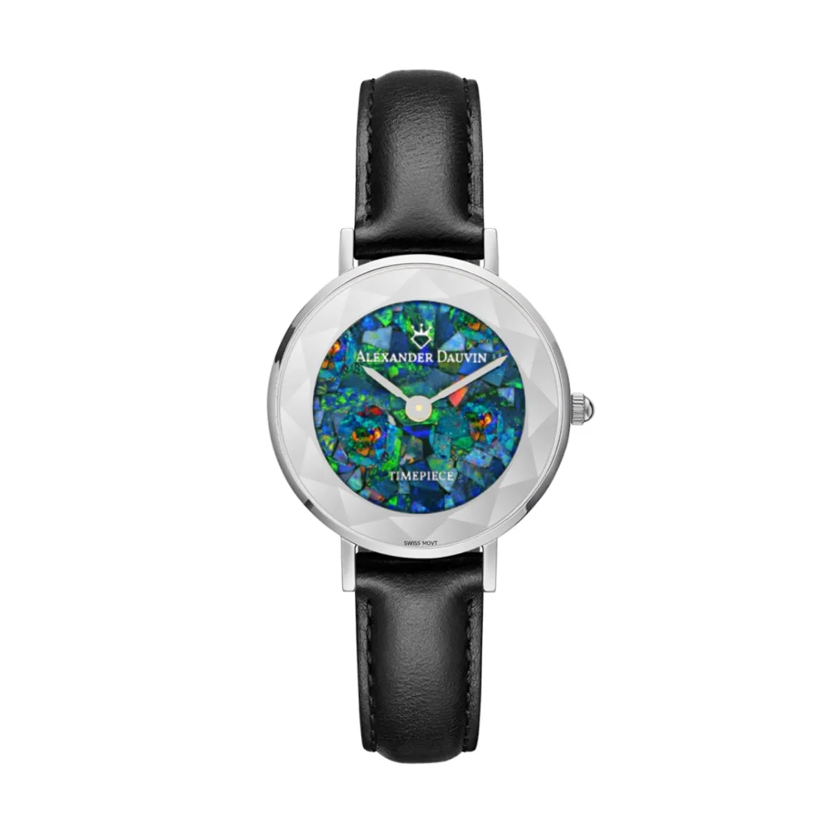 Alexander Dauvin Showy Pedy Red Opal Watch 28mm