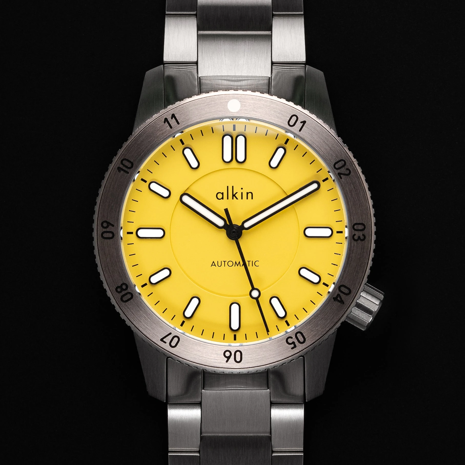 Alkin Watches Model Three Dual Time