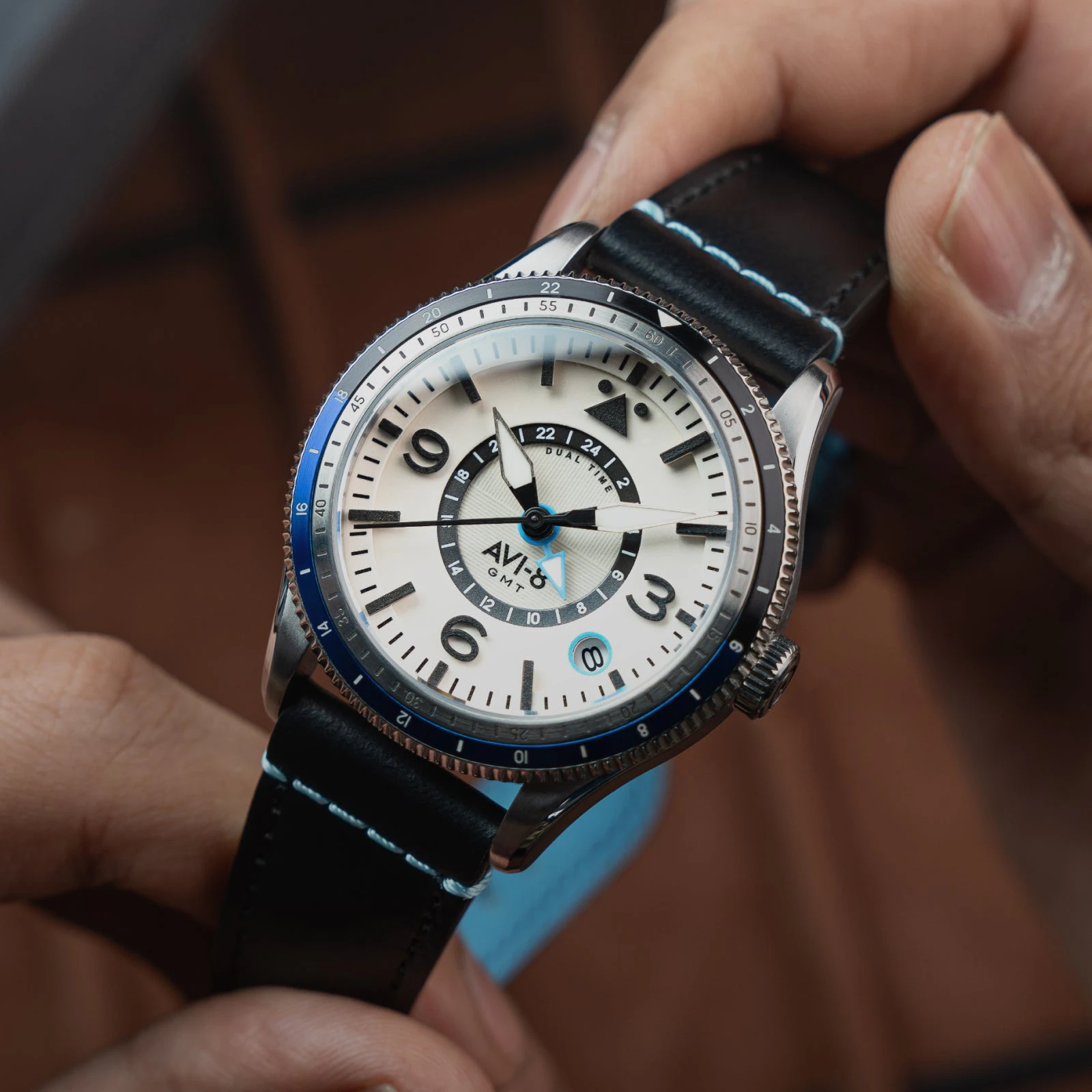 AVI-8 Flyboy Airmaster GMT Automatic
