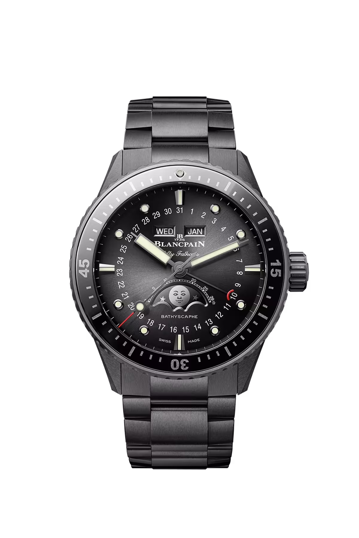Blancpain Bathyscaphe Quantième Complet Phases de Lune