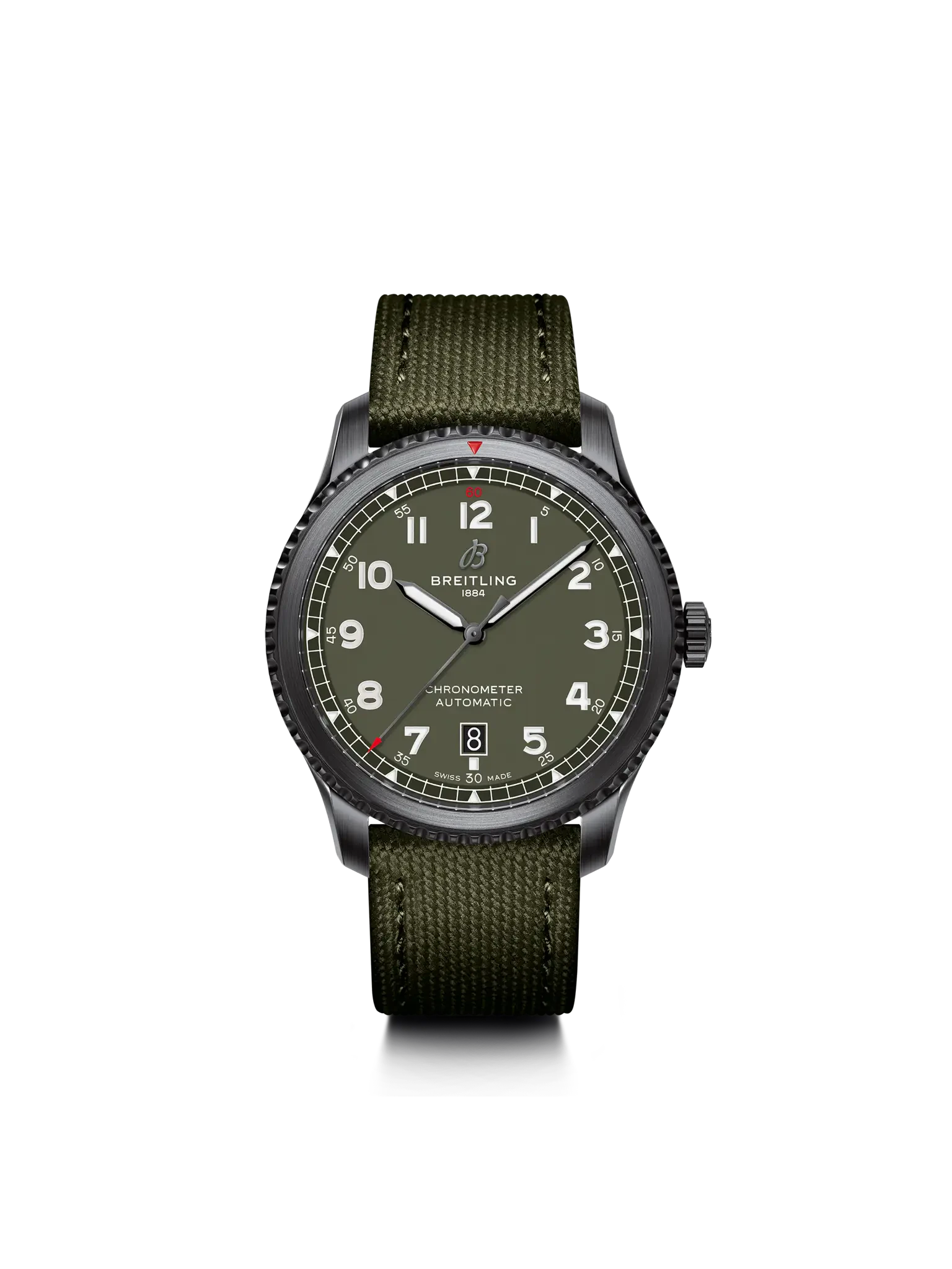 Breitling Aviator 8 Automatic 41 Black Steel Curtiss Warhawk
