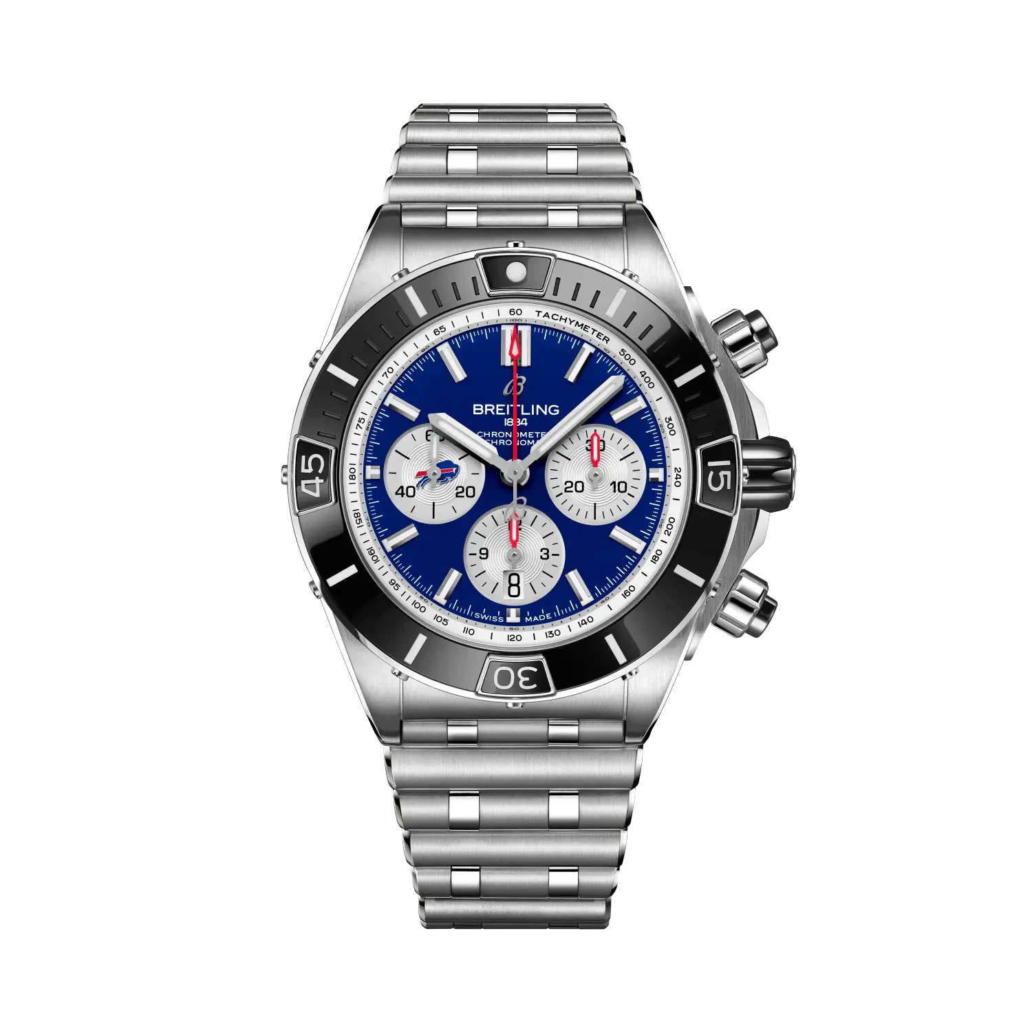 Breitling Super Chronomat B01 Chronograph 44 Nfl Buffalo Bills Edition