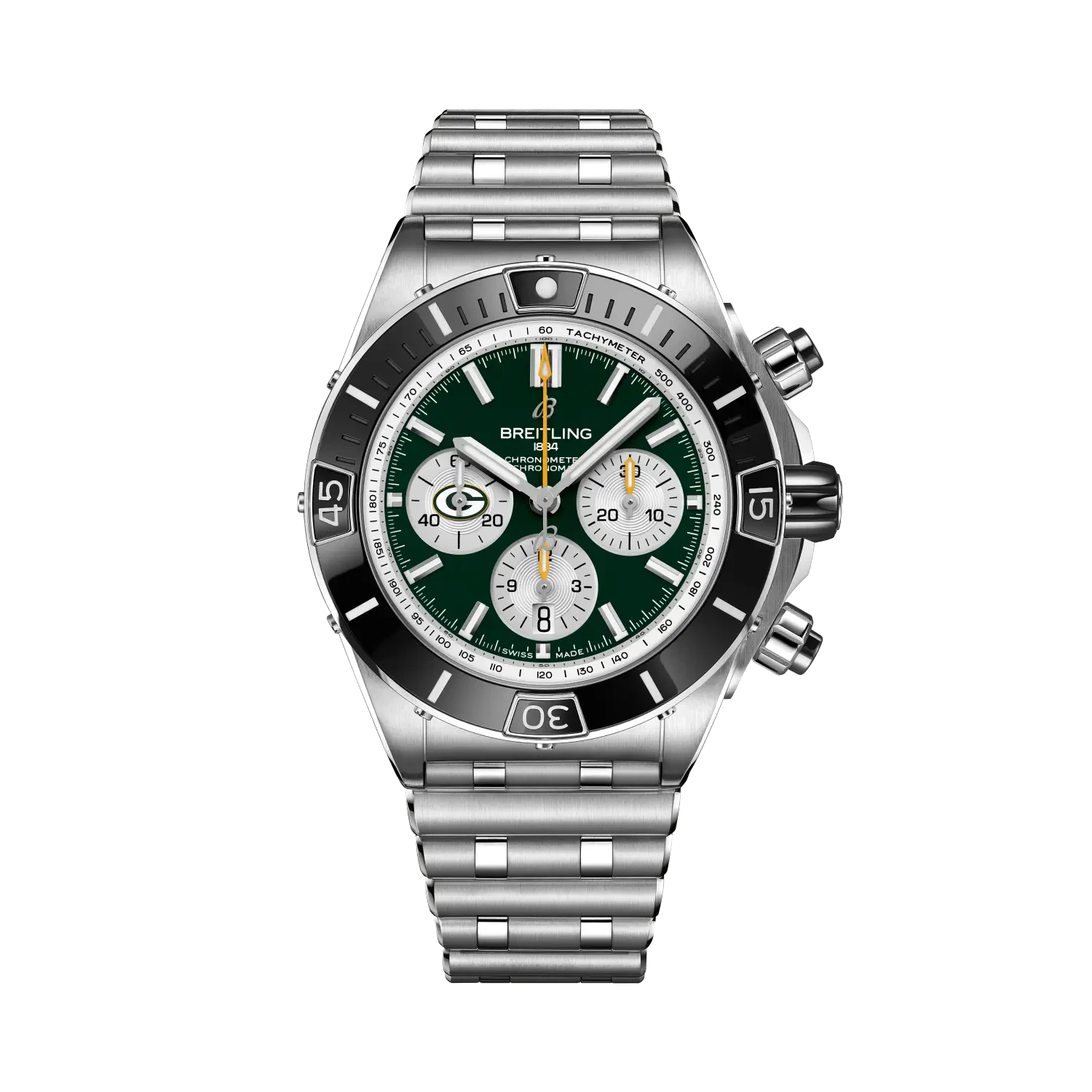 Breitling Super Chronomat B01 Chronograph 44 Nfl Green Bay Packers