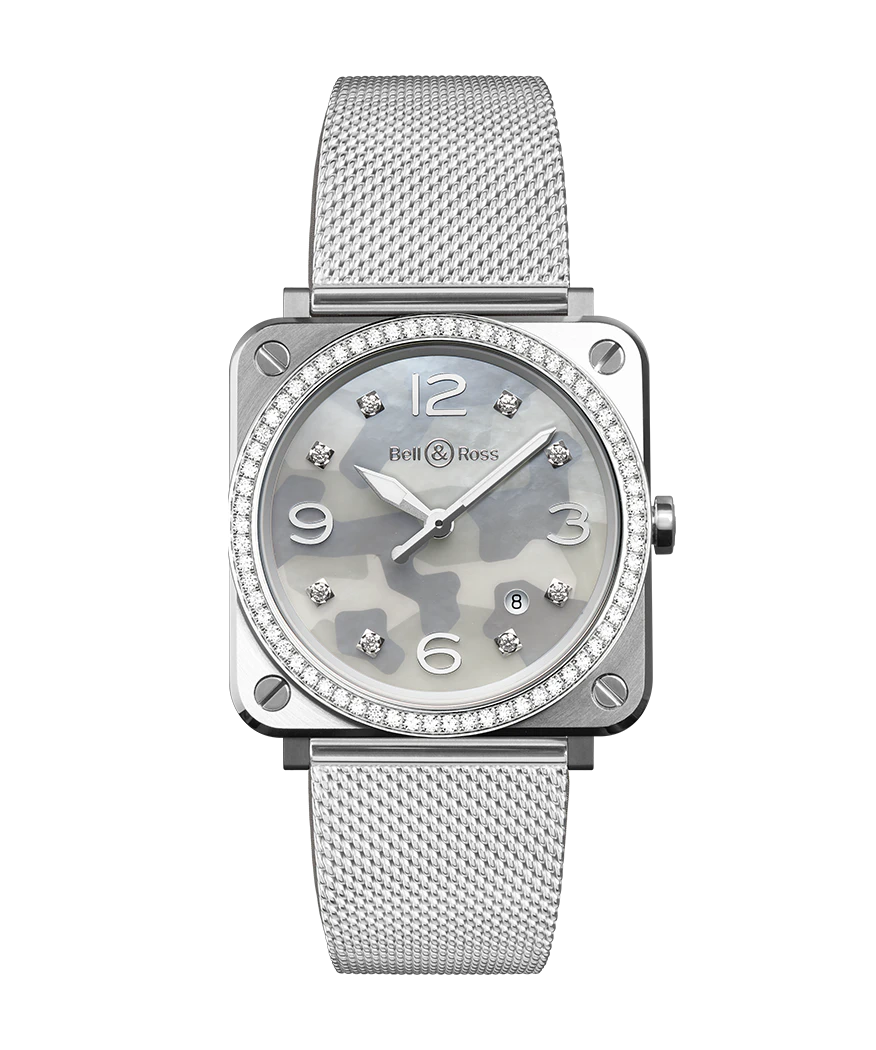 Bell & Ross BRS PINK DIAMOND EAGLE DIAMONDS