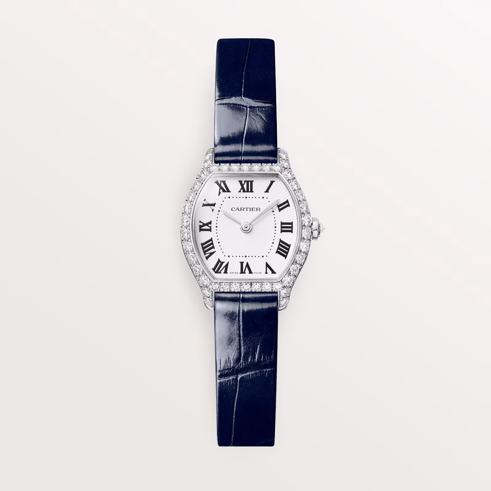 Cartier Tortue Mini Model White Gold