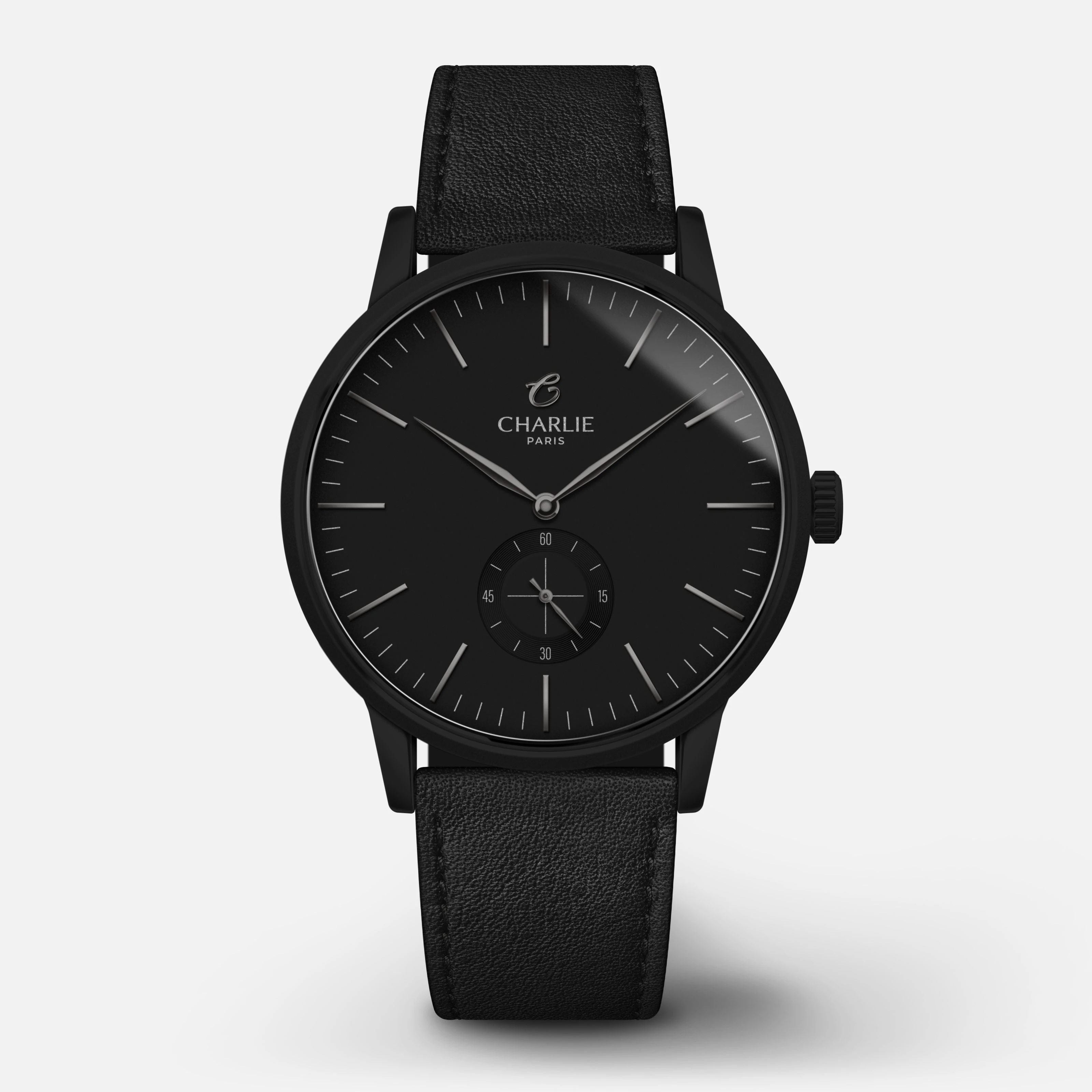 Charlie Paris Watches HORIZON - 3-hand Steel (39mm quartz)