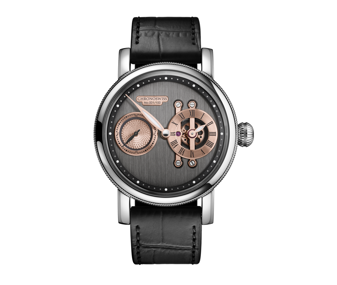 ChronoSwiss Strike Two Golden Gear