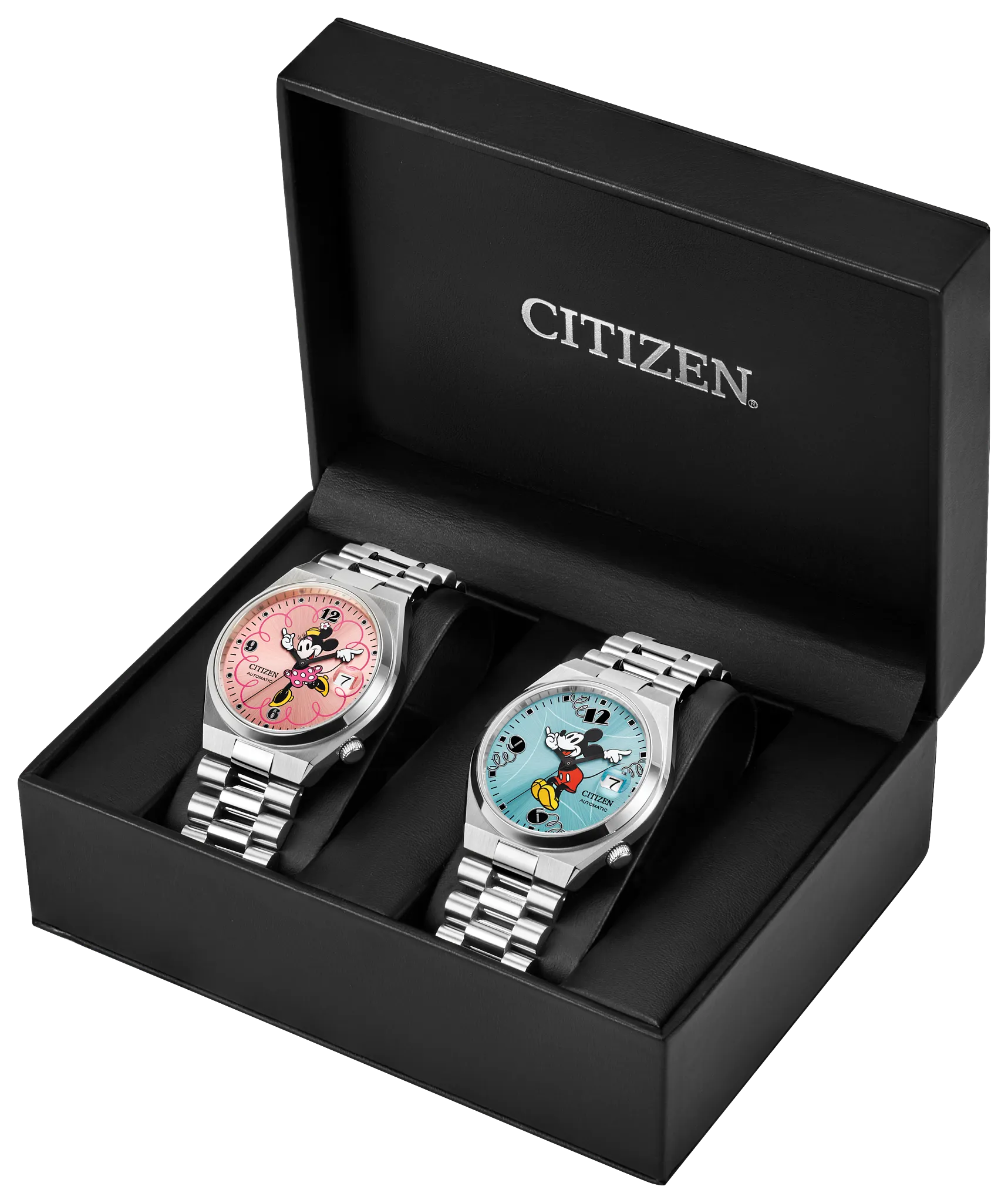 Citizen TSUYOSA Mickey Mouse and Minnie Mouse