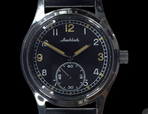 Cooper Watches Aeschbach WW2 Pattern German Wehrmacht & Luftwaffe Dienstuhr (Army/Airforce Serv