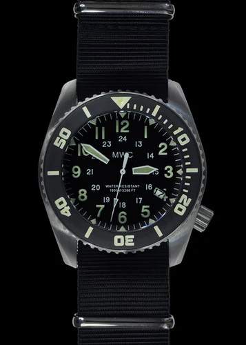 Cooper Watches MWC "Depthmaster" 100atm / 3,280ft / 1000m Water Resistant Military Divers Watch