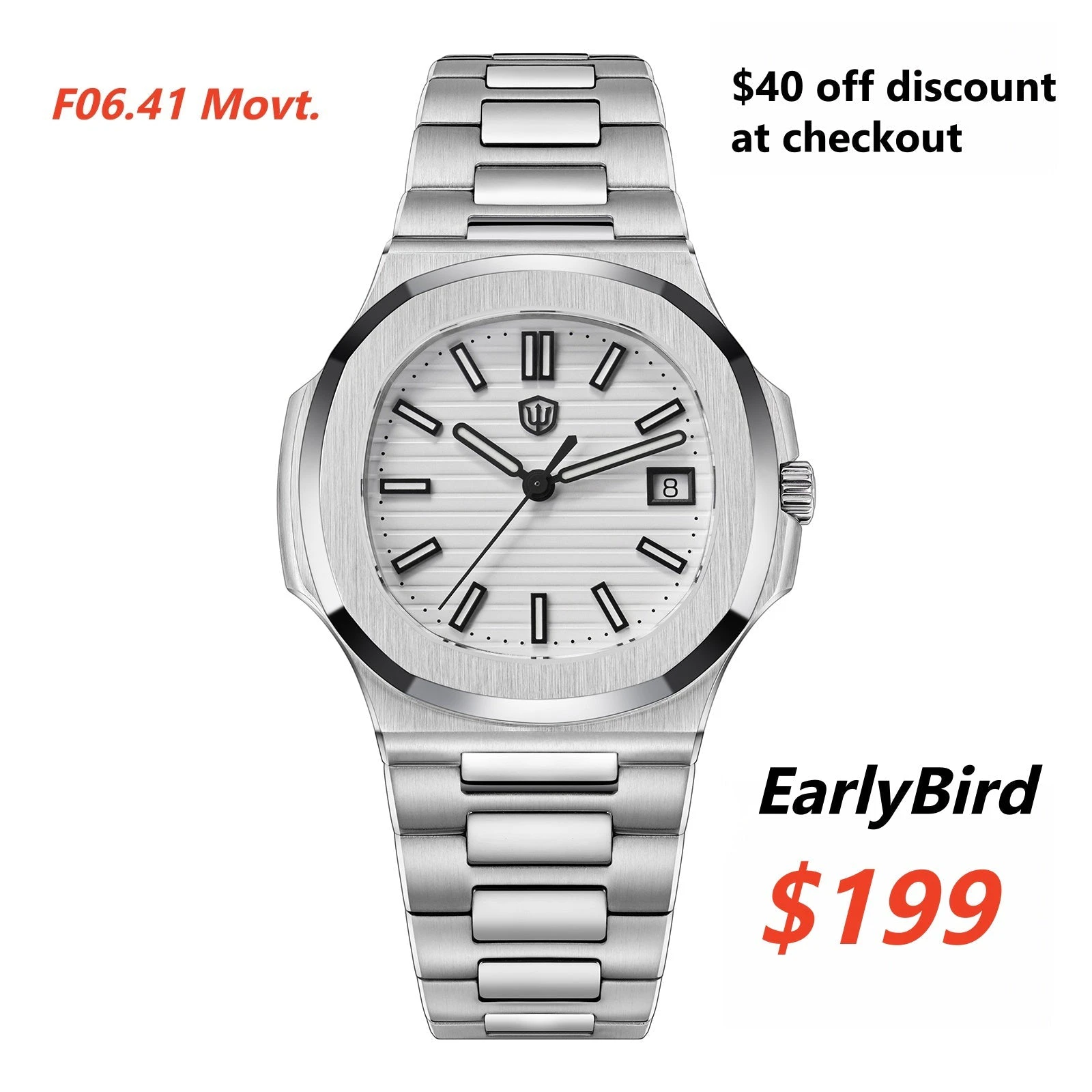 Cronos Watchdives WD0013B ETA HAQ F06.41 Men Watch