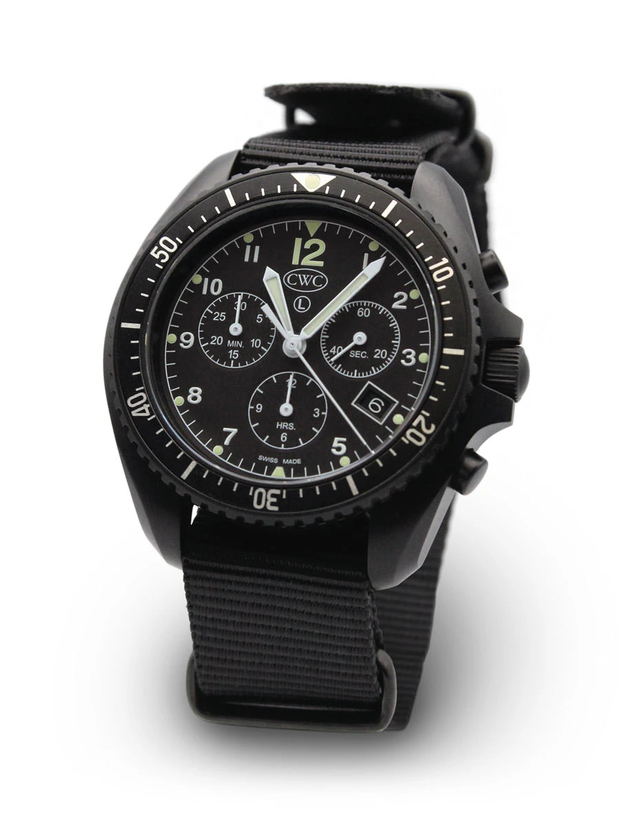 CWC Cabot Sea Falcon Watch - Black