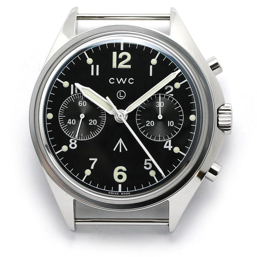 CWC (Cabot Watch Company) 6BB-WR Watch Black Dial