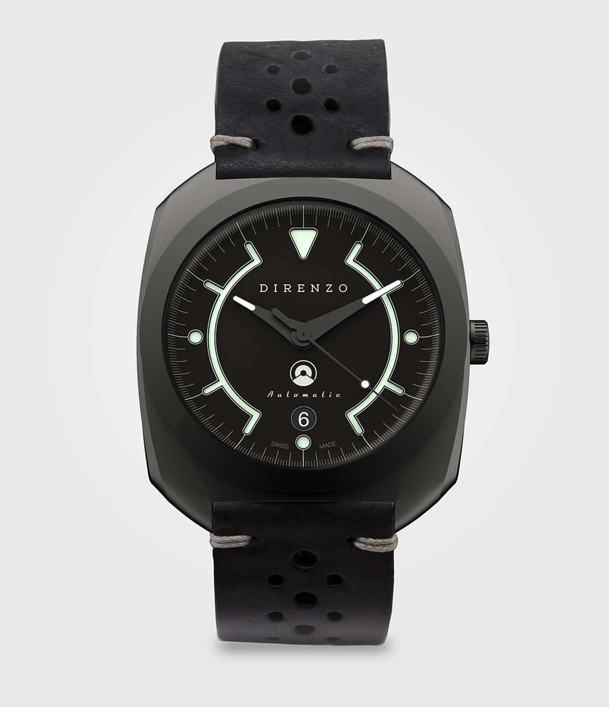 Direnzo Watches DRZ 02 black – date (PVD)