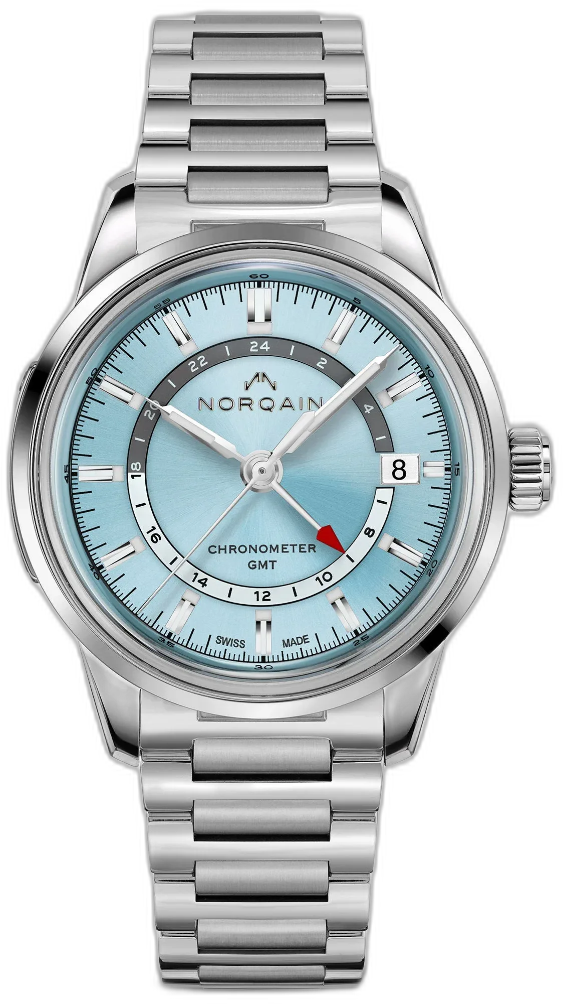 Norqain Freedom 60 GMT 40mm Ice Blue