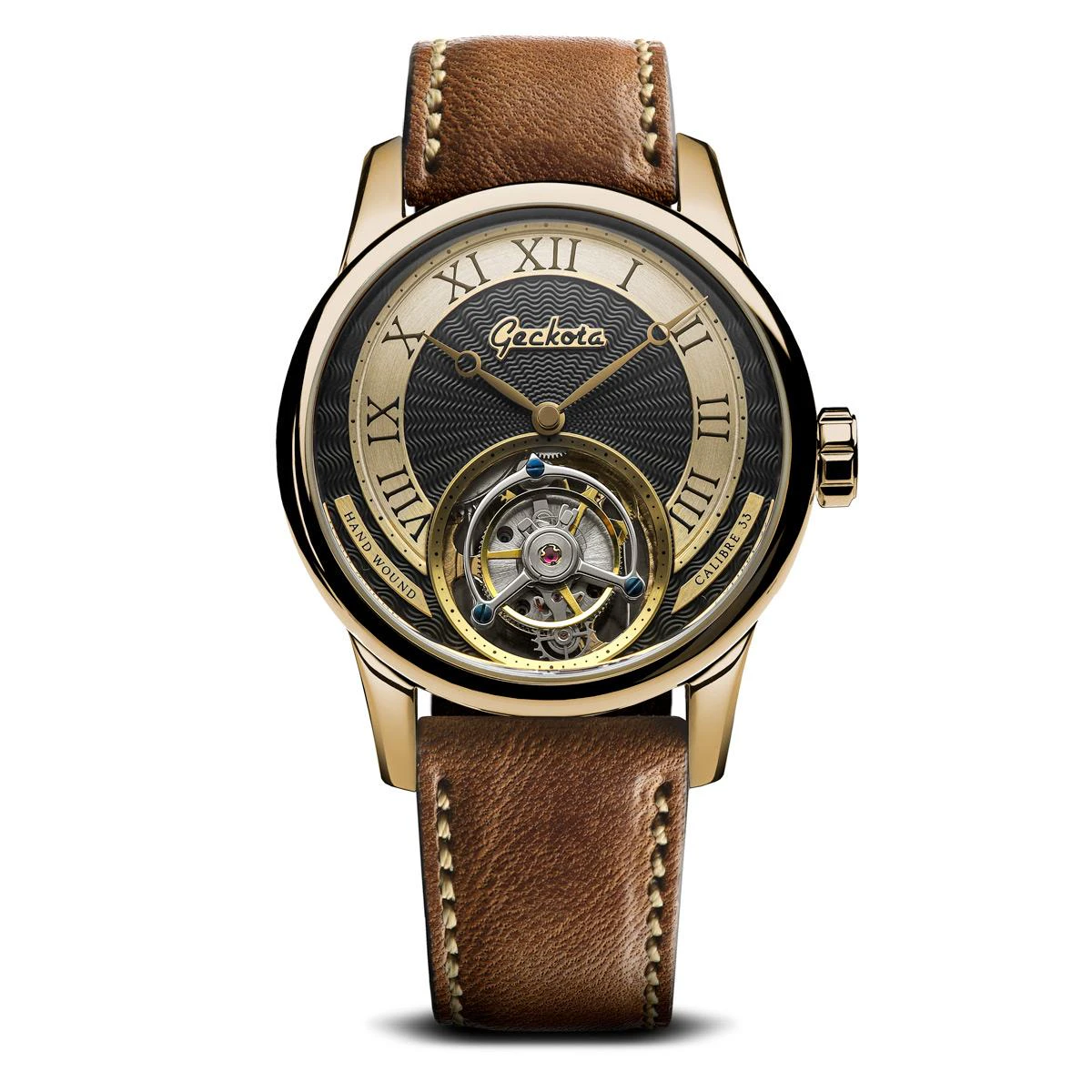 Geckota Tourbillon Hand Wound