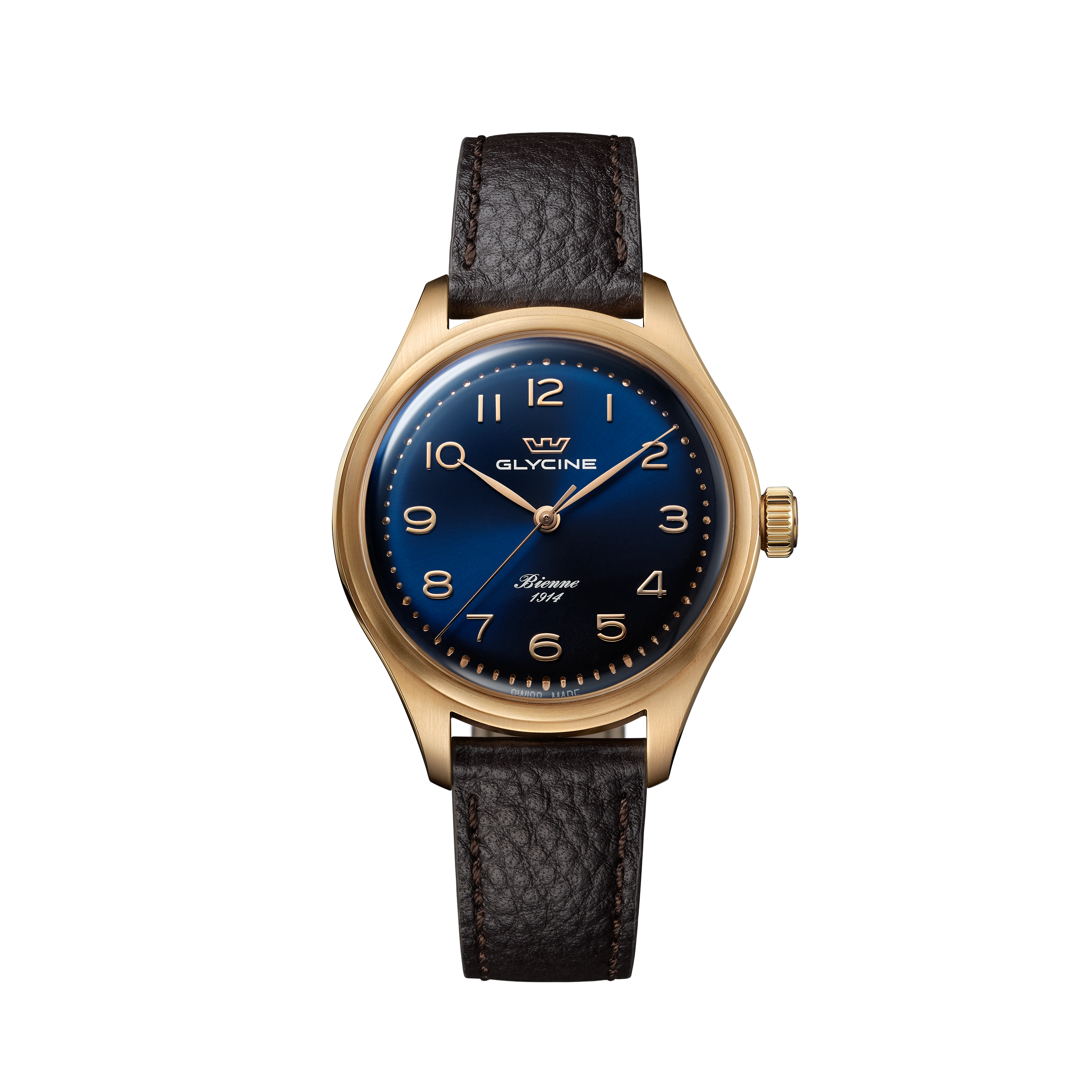 Glycine Men's Bienne 1914 39mm Automatic Watch GL0336