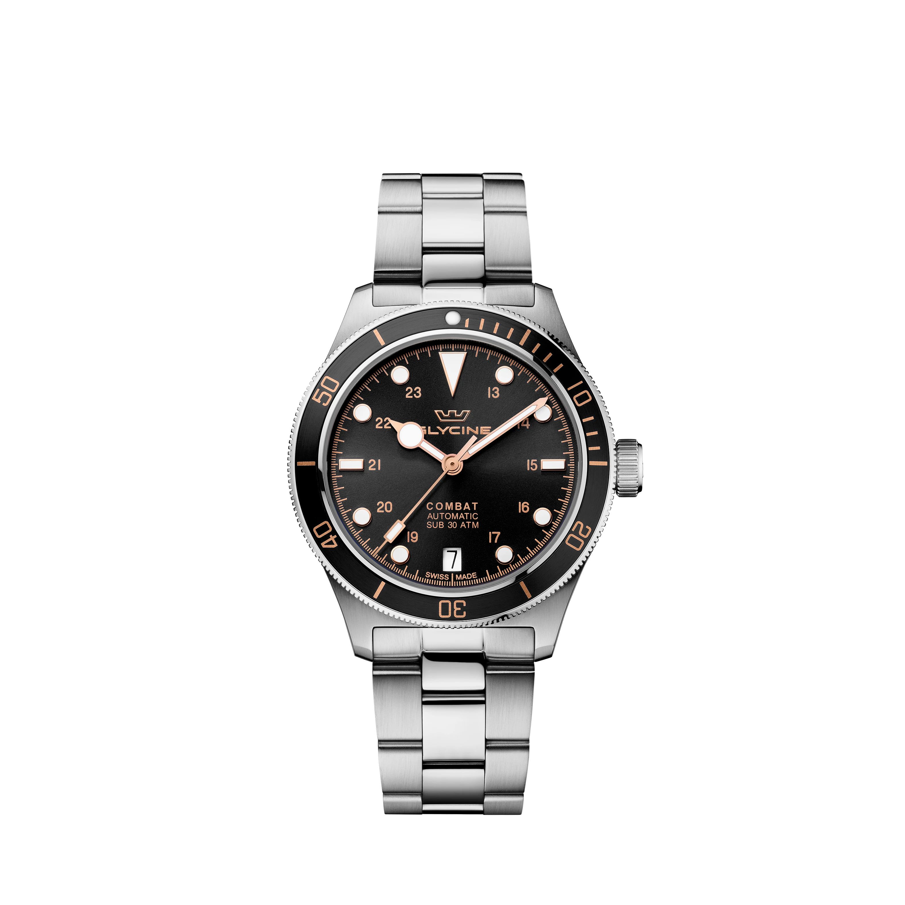 Glycine Unisex Combat Sub 36mm Automatic Watch GL0396