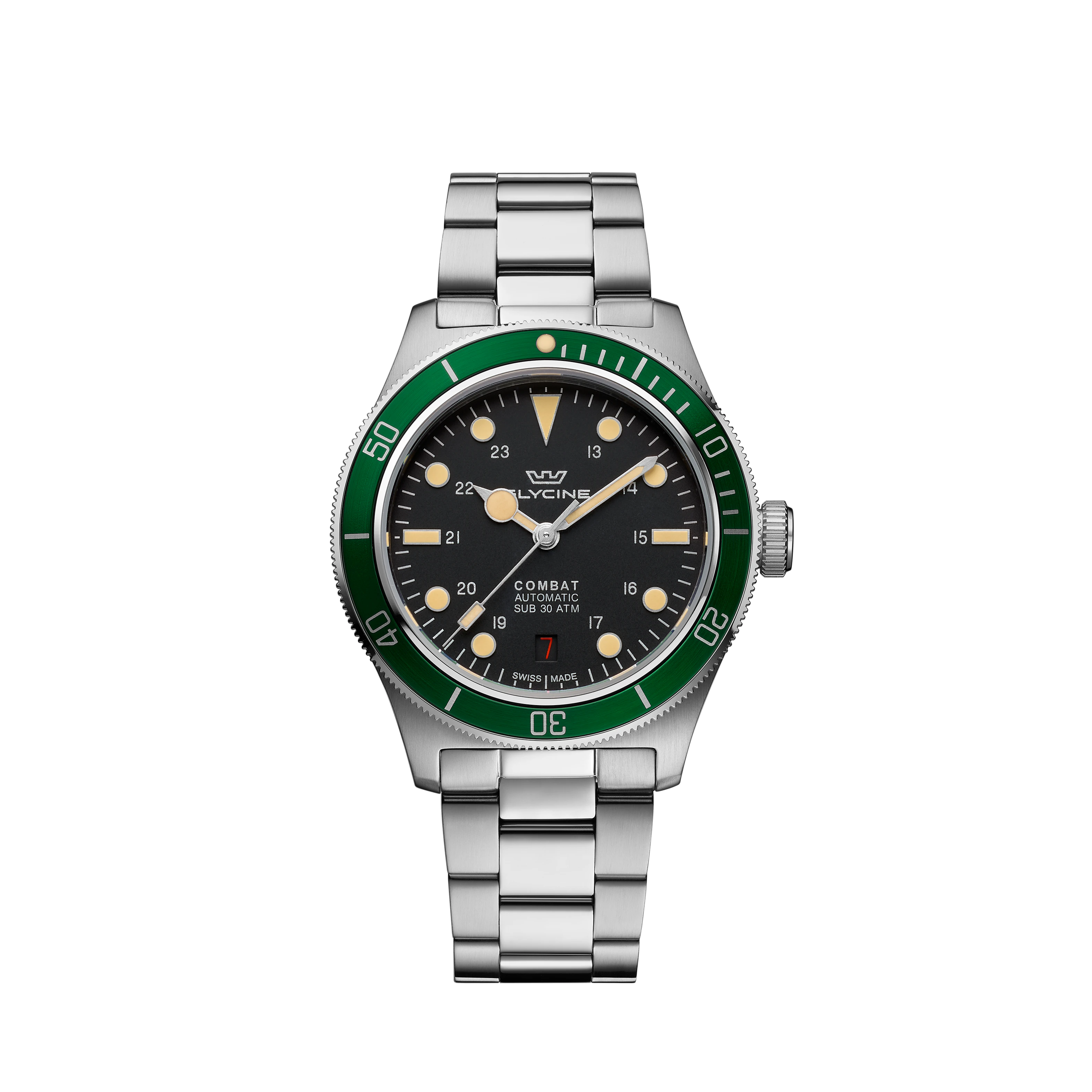 Glycine Men's Combat Sub Sport 39mm Automatic Watch GL0404