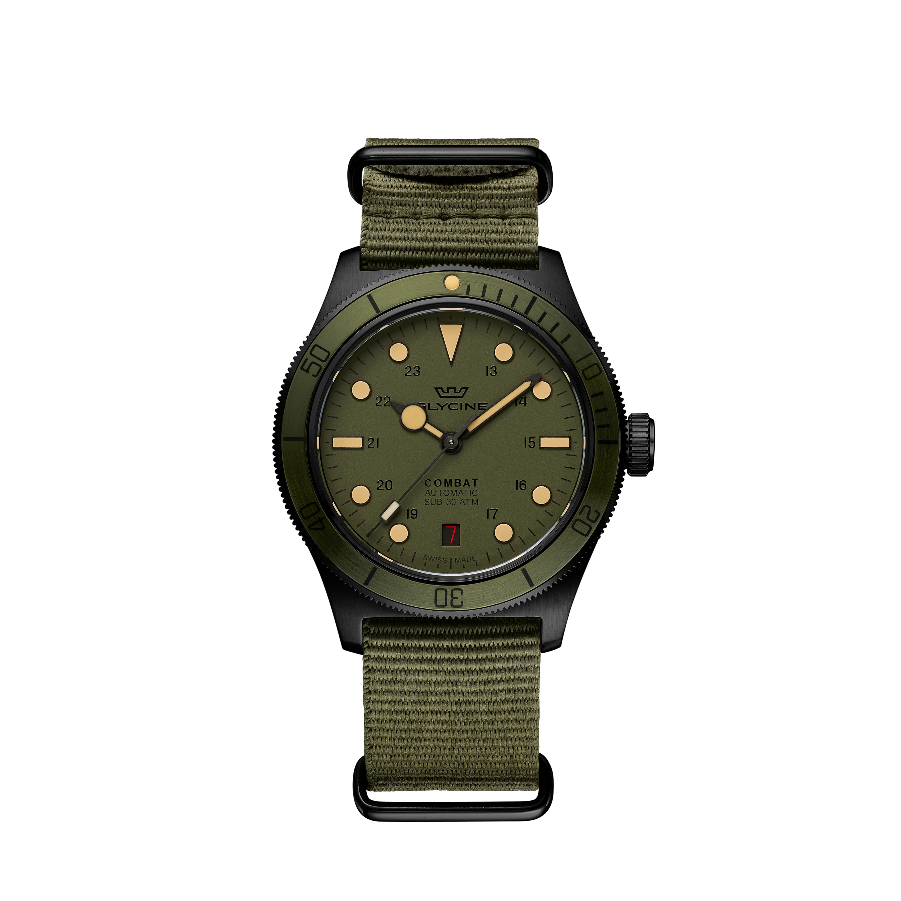 Glycine Men's Combat Sub Sport 39mm Automatic Watch GL0408
