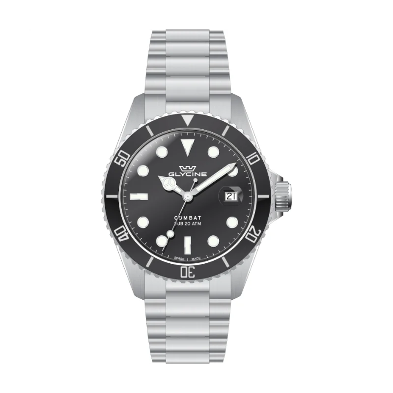 Glycine Men's Combat Sub 40mm Quartz Watch GL1060