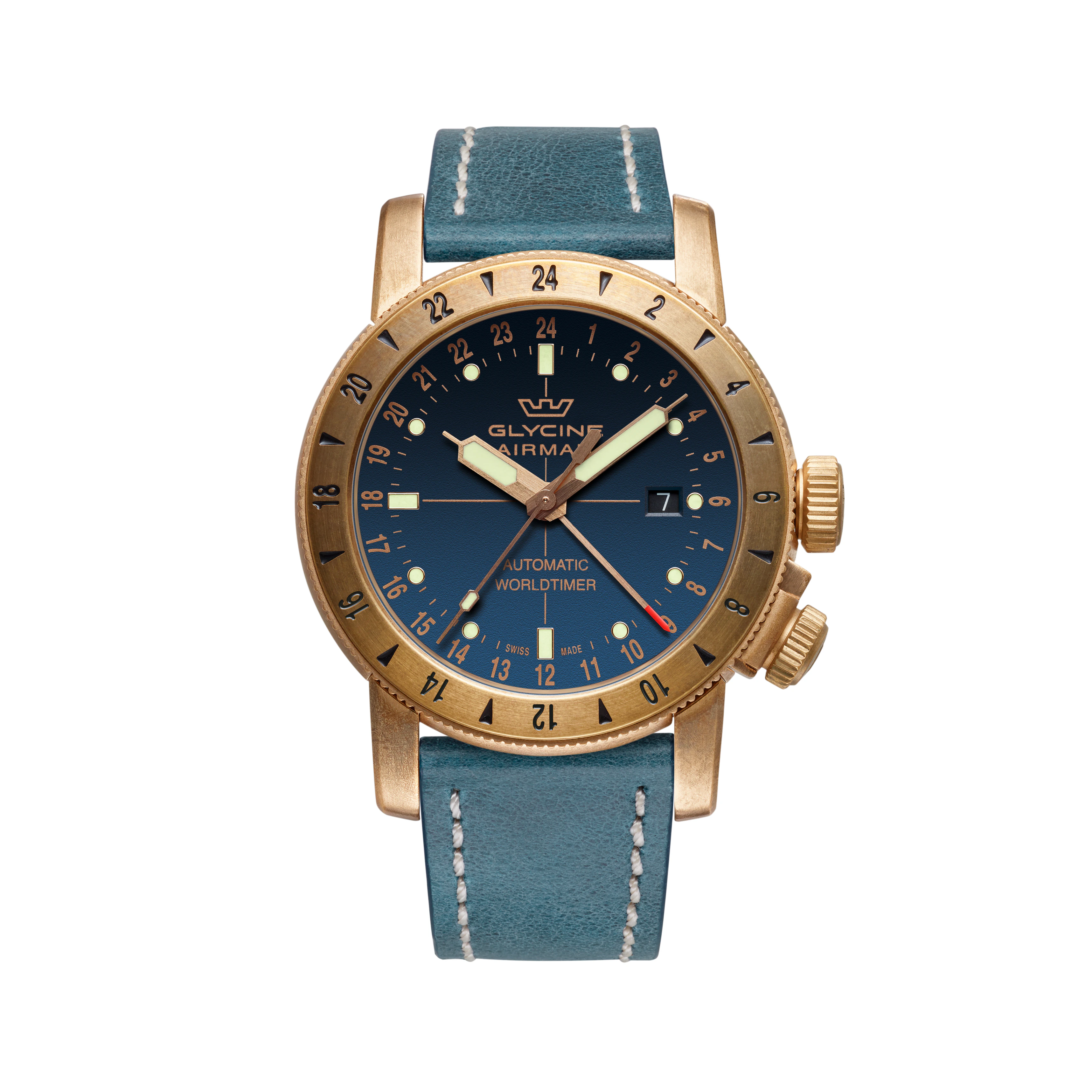 Glycine Airman Bronze GMT