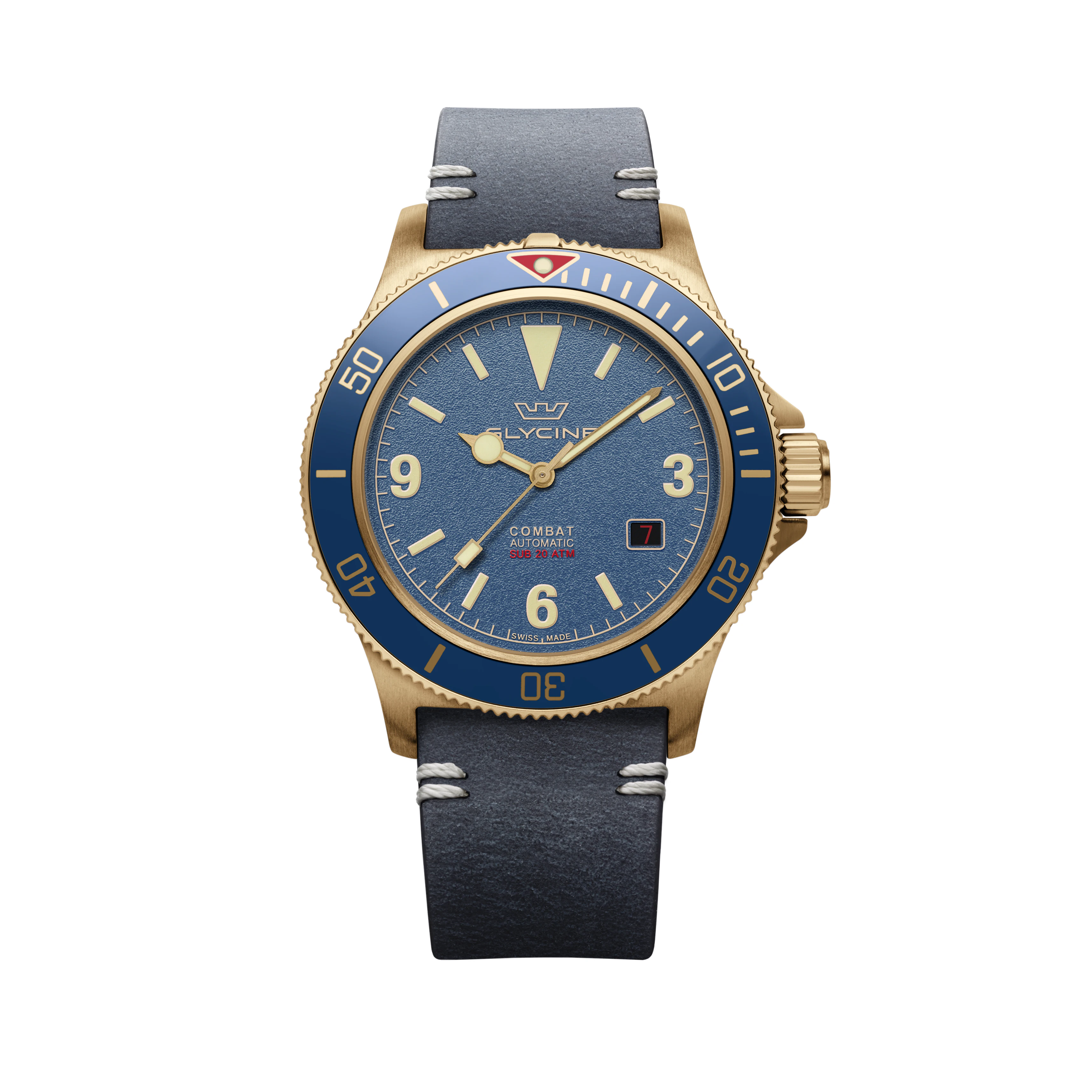 Glycine Combat Sub Vintage Bronze