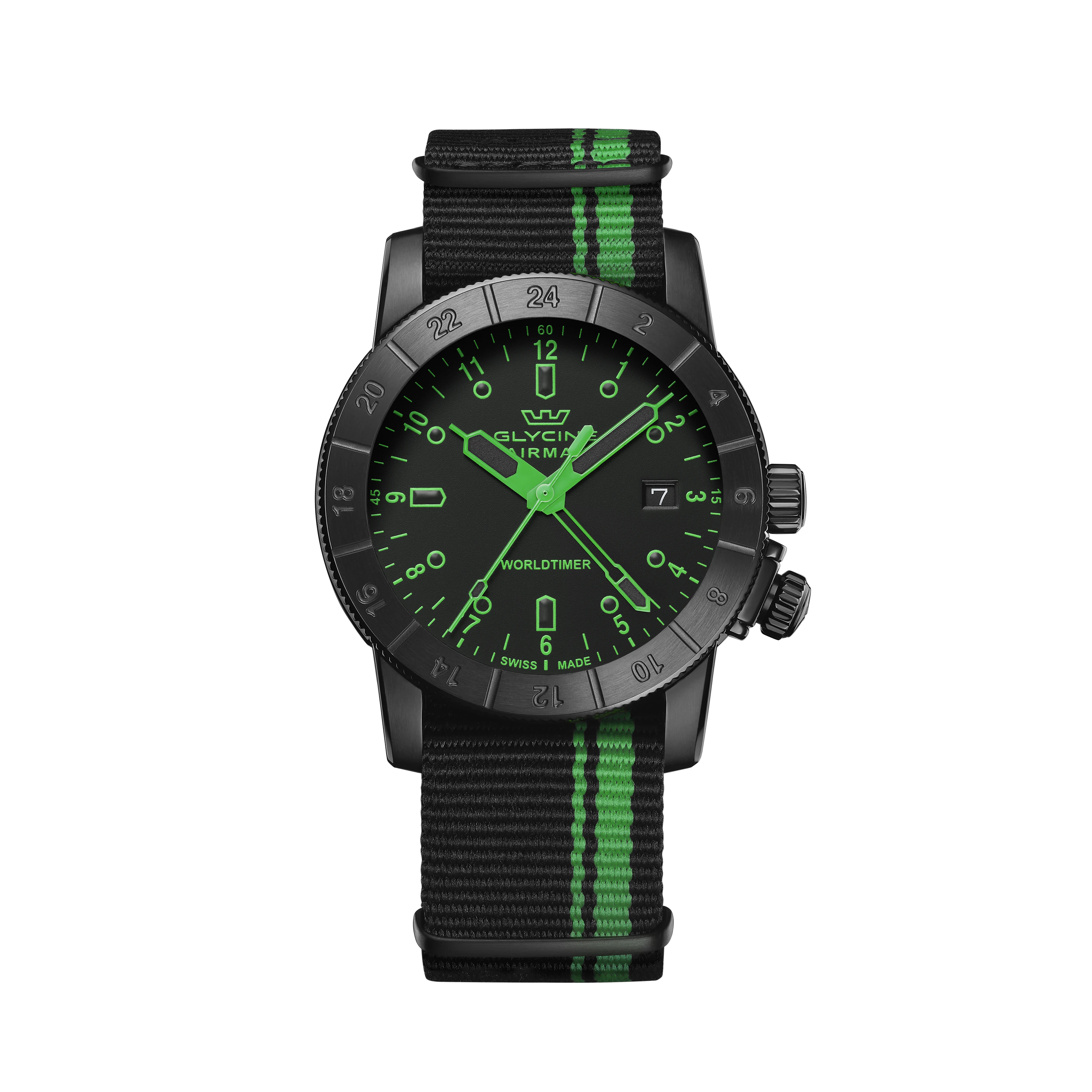 Glycine Airman Worldtimer GMT