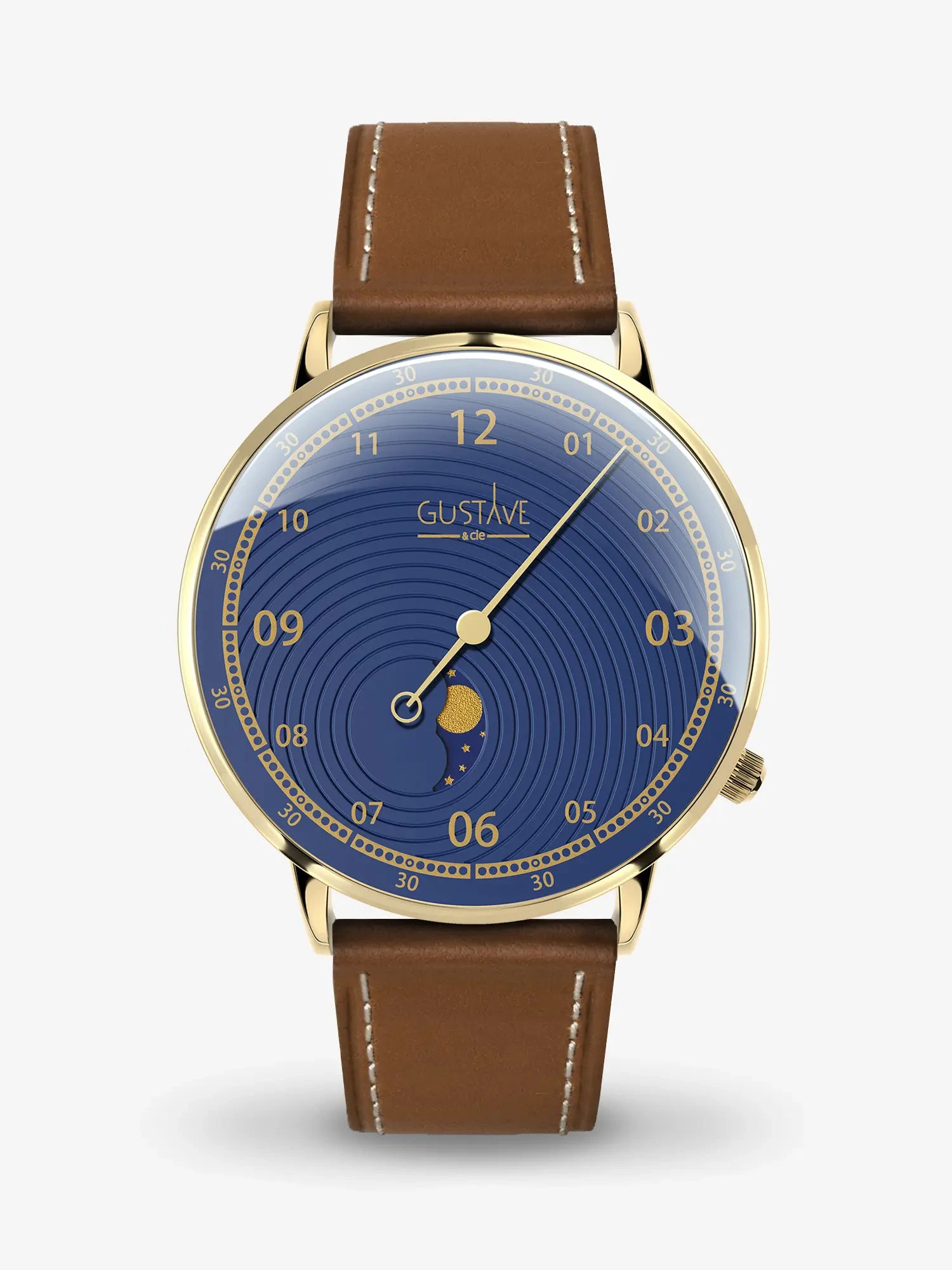 GUSTAVE & CIE GEORGES 12H - OR ET