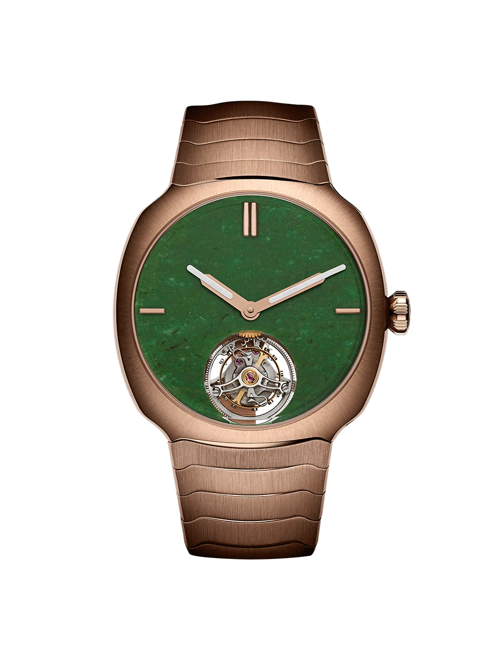 H. Moser & Cie. Streamliner Tourbillon Wyoming Jade